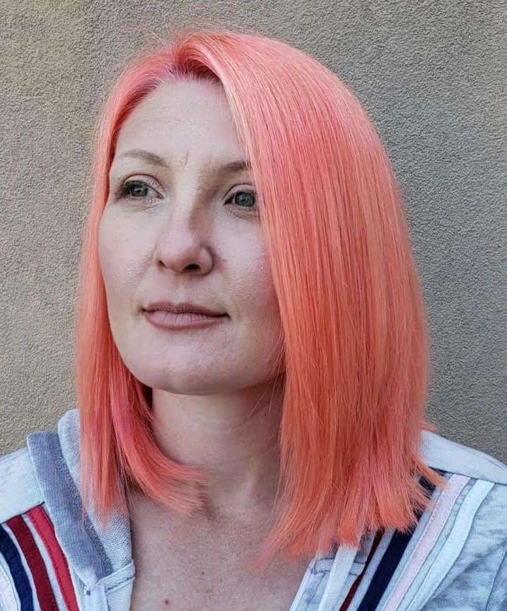 Coral Hair Colour